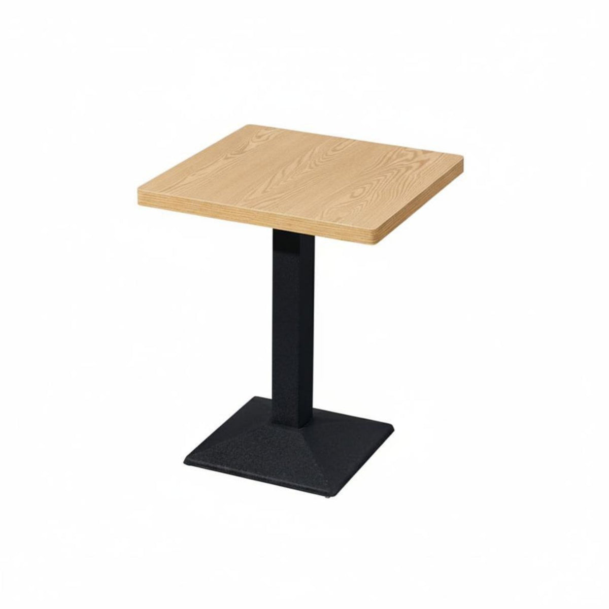 Easy to Clean Table and Seating Group Simple Design Pedestal Table and Bull Curve Chair Set Long-Lasting Commercial Furniture Thickened Tabletop for Business Owners, Diners, Cafe Proprietors, Milk Tea Shop, Diner, Dining Room