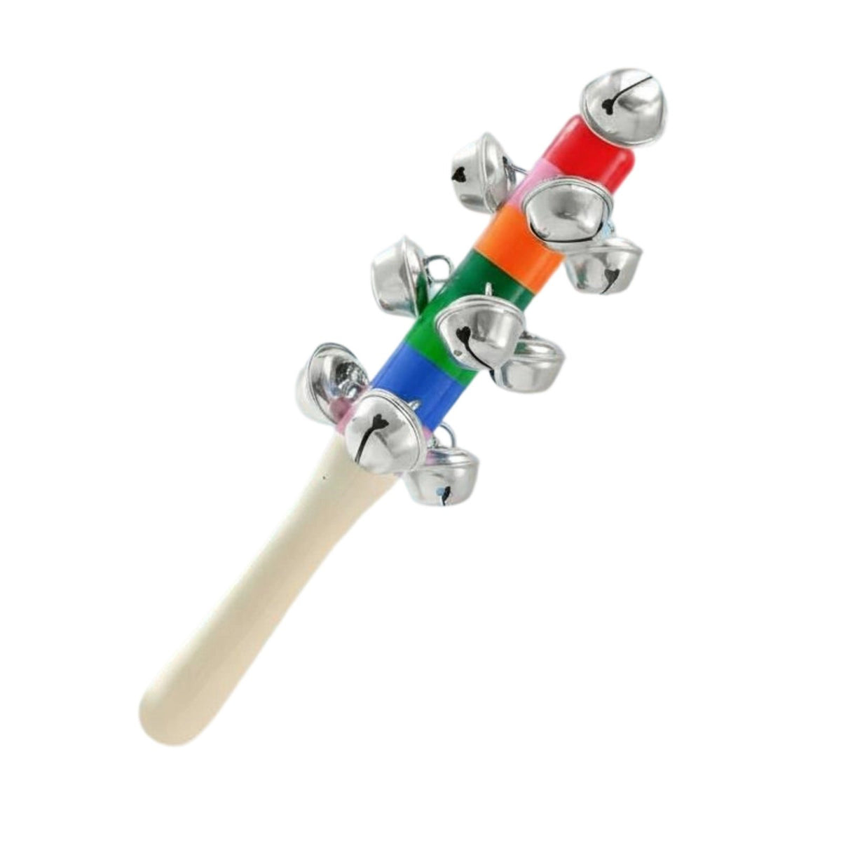 Wooden Rattle, Orff Music Instrument for Kids, Preschool Hand Chime, Educational Toy for Early Learning