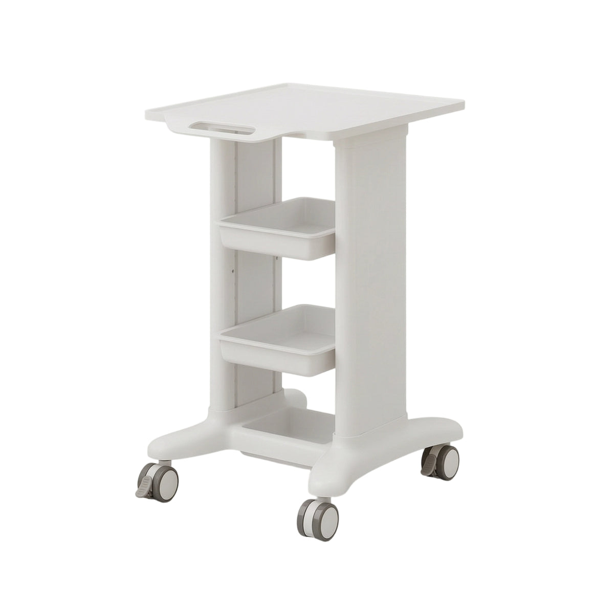 Beauty Cart with Drawers Multifunctional Mobile Salon Trolley Storage Cart with Wheels Space-Saving Rolling Organizer Compact