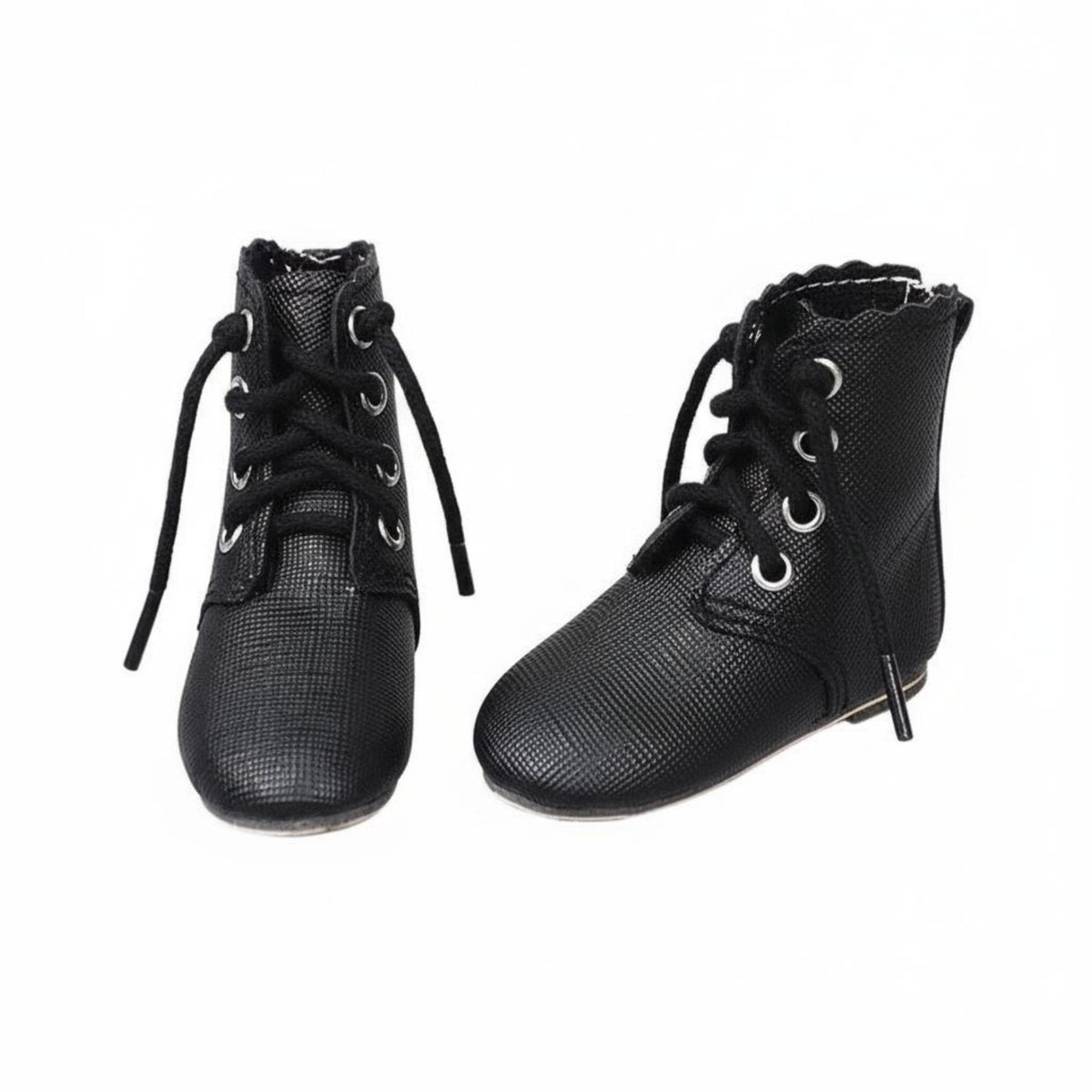 Lace-up Doll Shoes Miniature Shoes with Eyelets Elegant Footwear