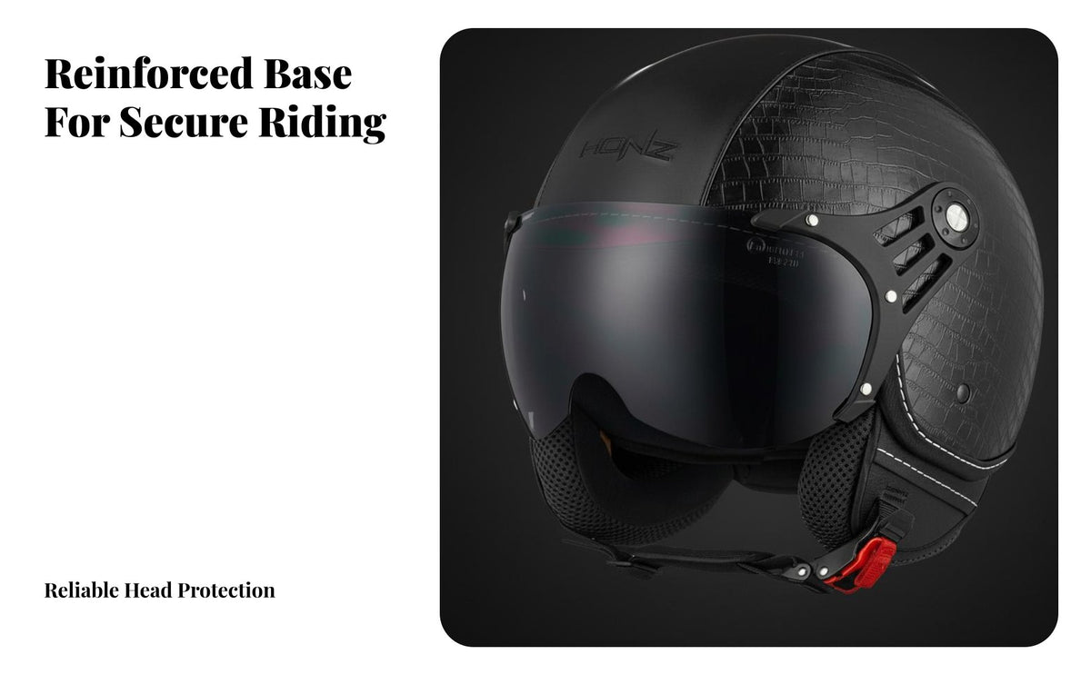 Retro Half Helmet 3C Certified All Season Half Shell Helmet Impact Resistant for Men, Women, Commuting, City Riding