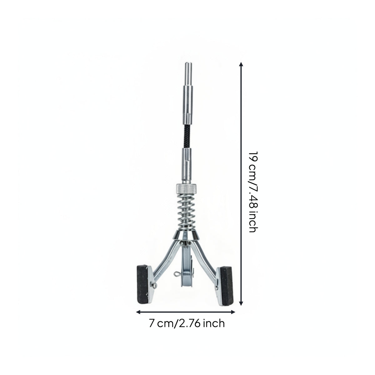 Three-Jaw Cylinder Finishing Tool Replaceable Engine Cylinder Hone Deglazerwith Stones Self-Aligning Engine Deglazer for Home Mechanics