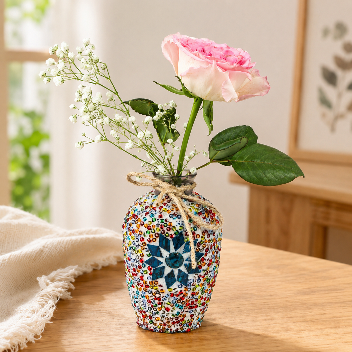mosaic DIY vase kit