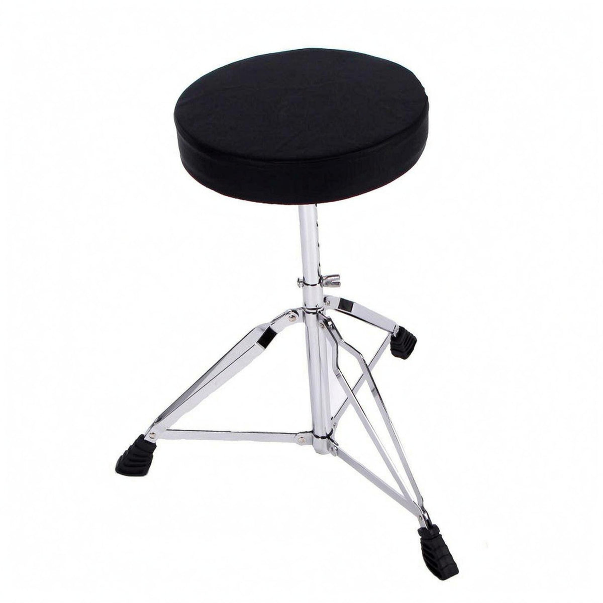 Tripod Drum Stool Rubber Musical Equipment Gear for Drummers