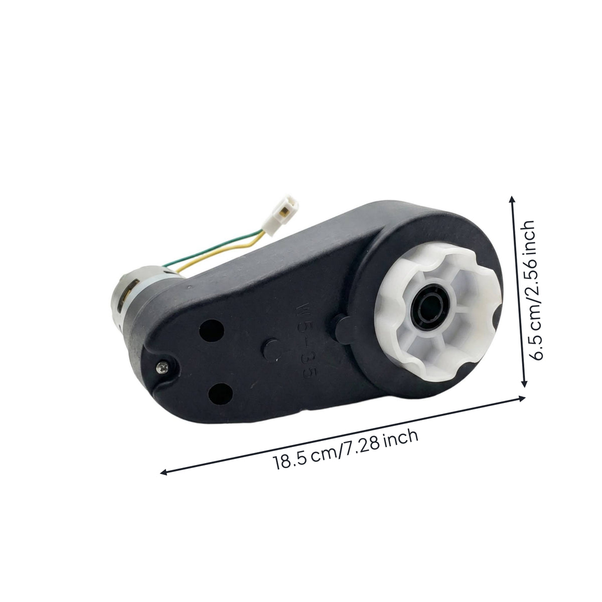 Auto Part Children's Electric Car Gearbox Black Housing Mounting Holes