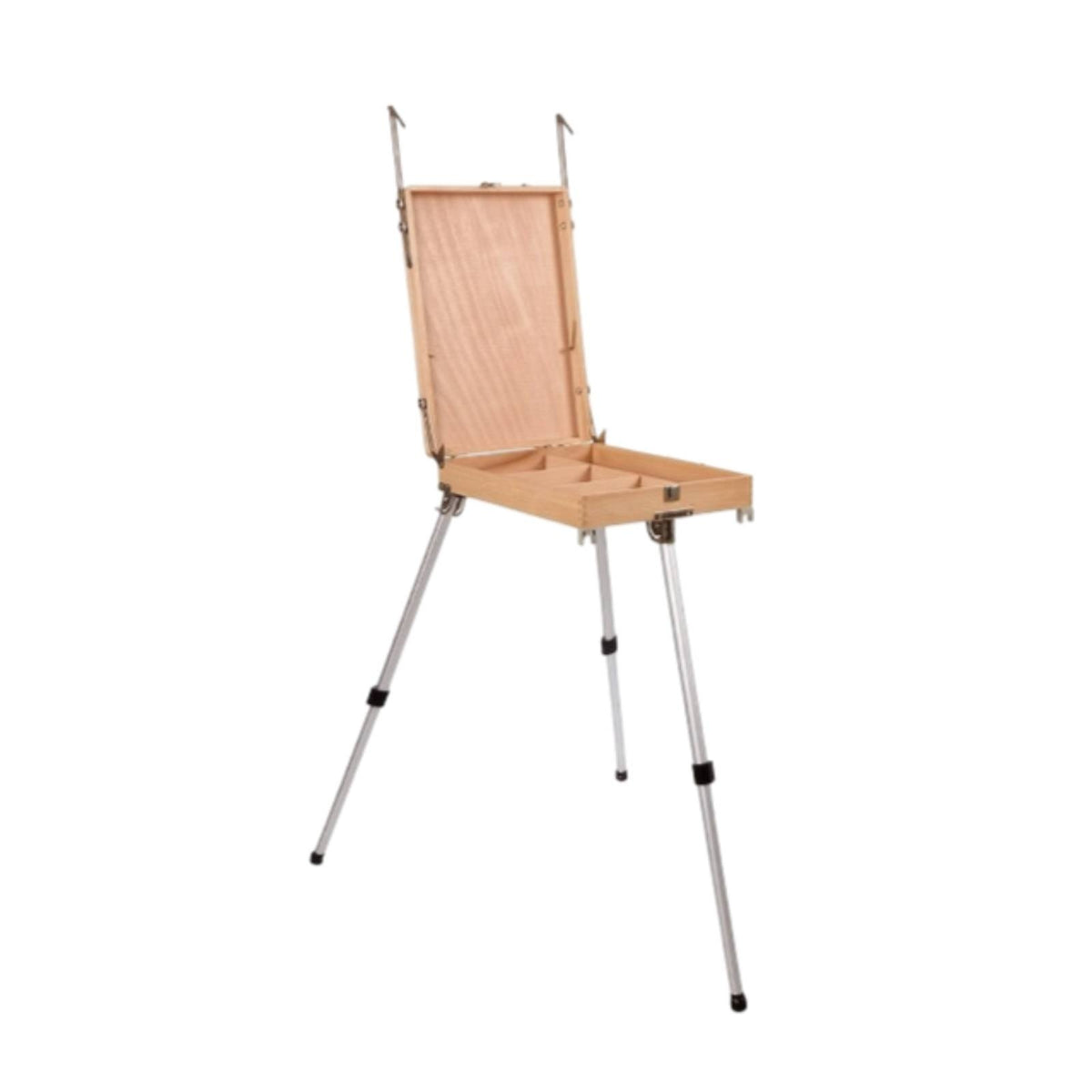 French Easel Foldable Storage Box Easel Portable Painting Box for Artists, Painters