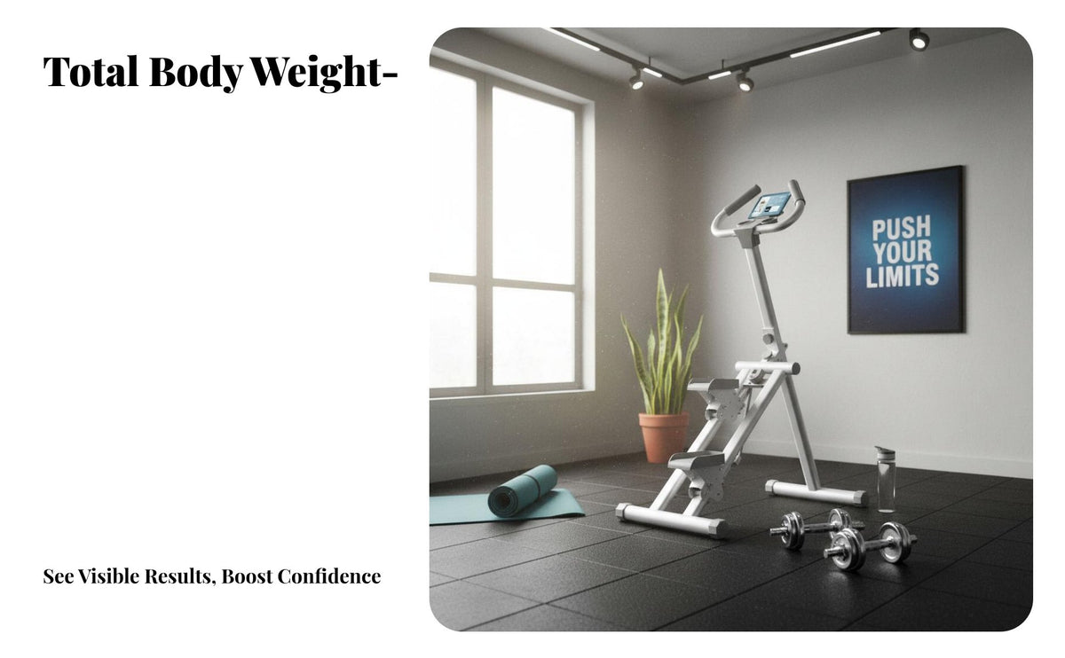Stable Triangular Structure Foldable Stair Stepper Machine Low Effect Foldable Climbing Machine Anti-Slip Pedals Aerobic Climbing Stepper Heavy-Duty Frame