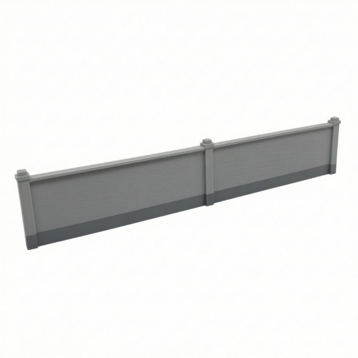 Model Railway Wall Panel Textured Diorama Fence Rectangular for Hobbyists