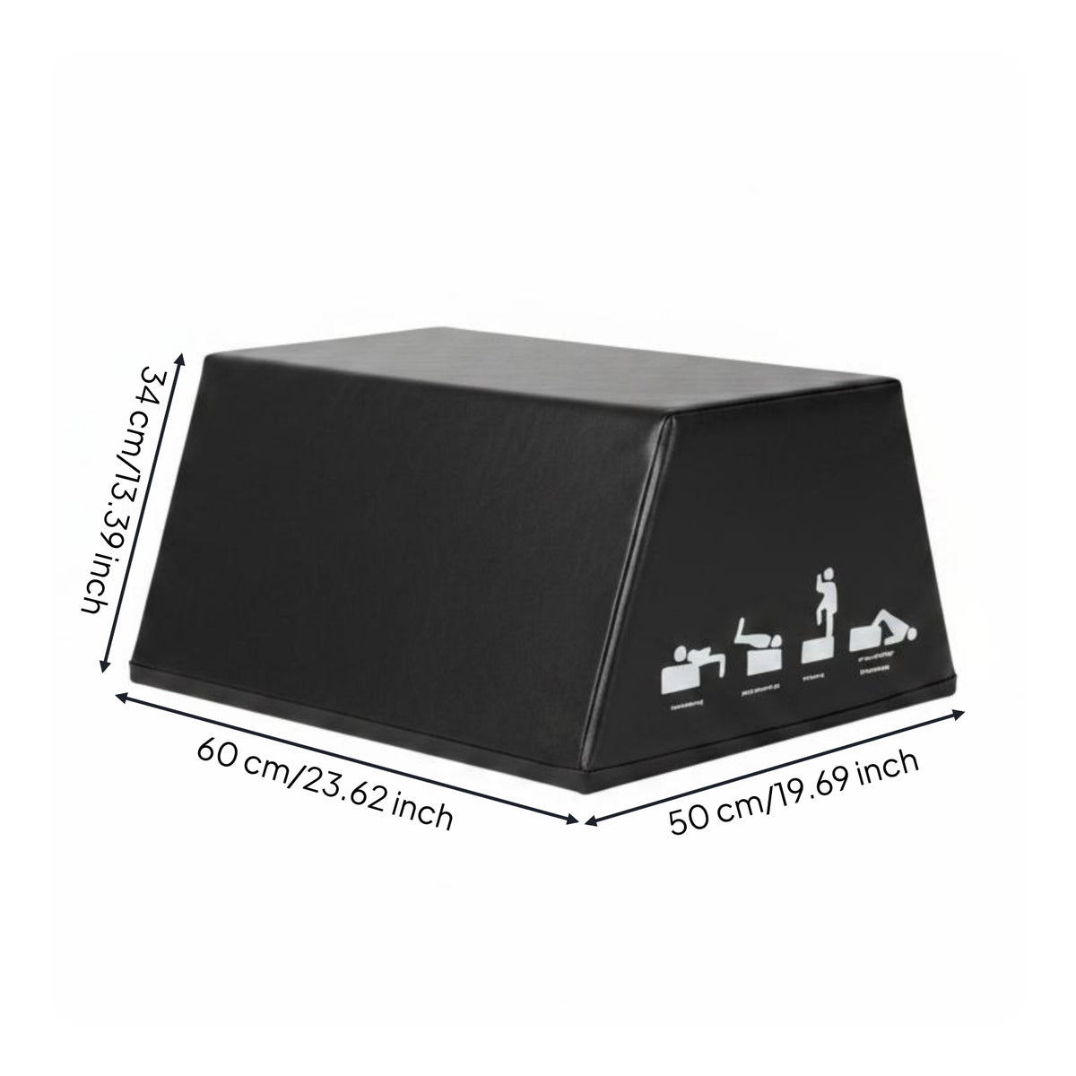 Glute Thrust Box Stable Glute Thrust Bench Easy to Clean for Beginners