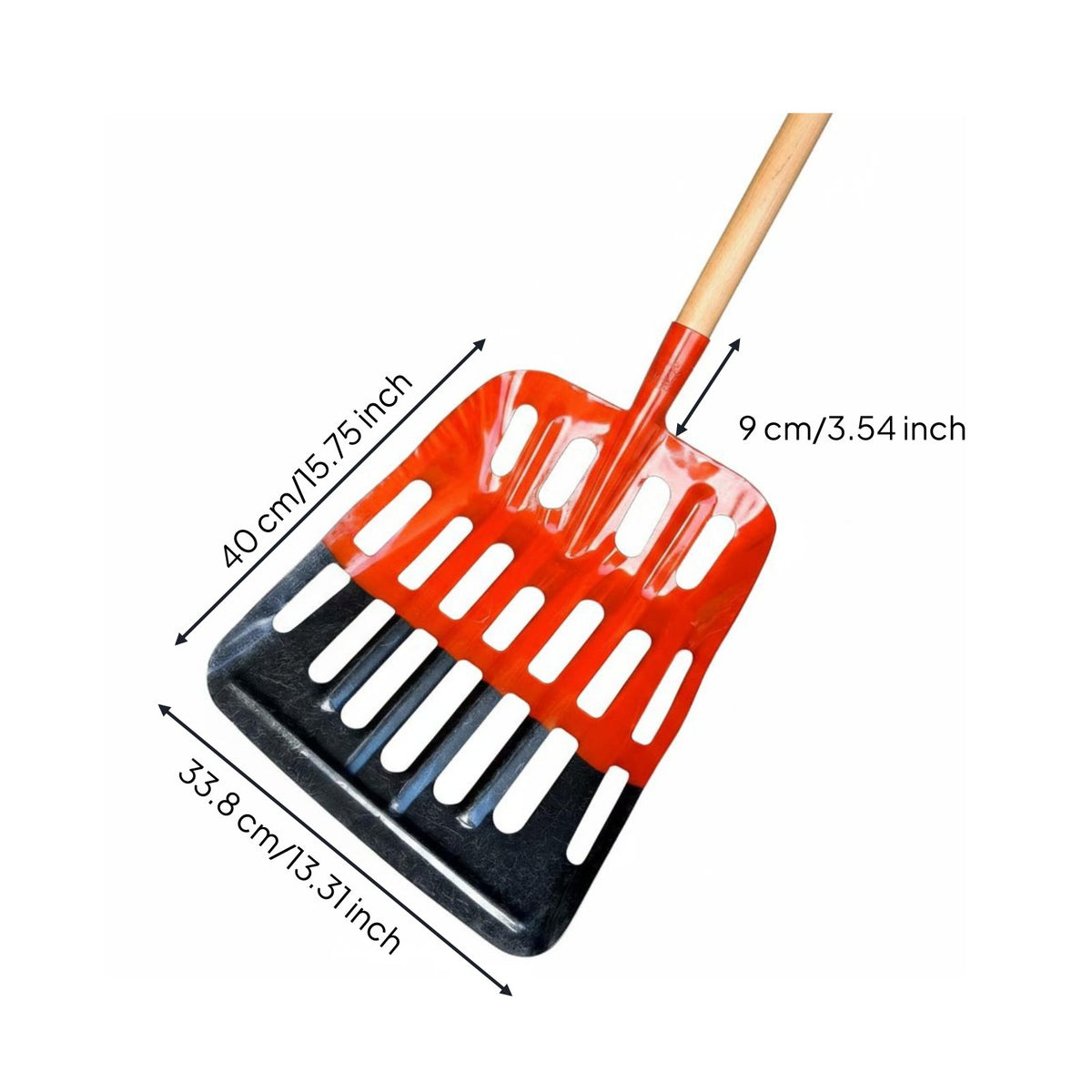 Corn Sifting Manganese Steel Hollow-out Versatile Grain Sifting Spades for Farmers, Gardeners, Garden, Barn