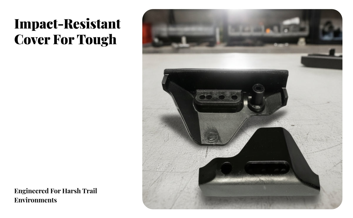 2 Pieces RC Car Shock Absorber Cover | Molded Construction, Curved case Design, Shock Absorber Covers, for rough-terrain Running