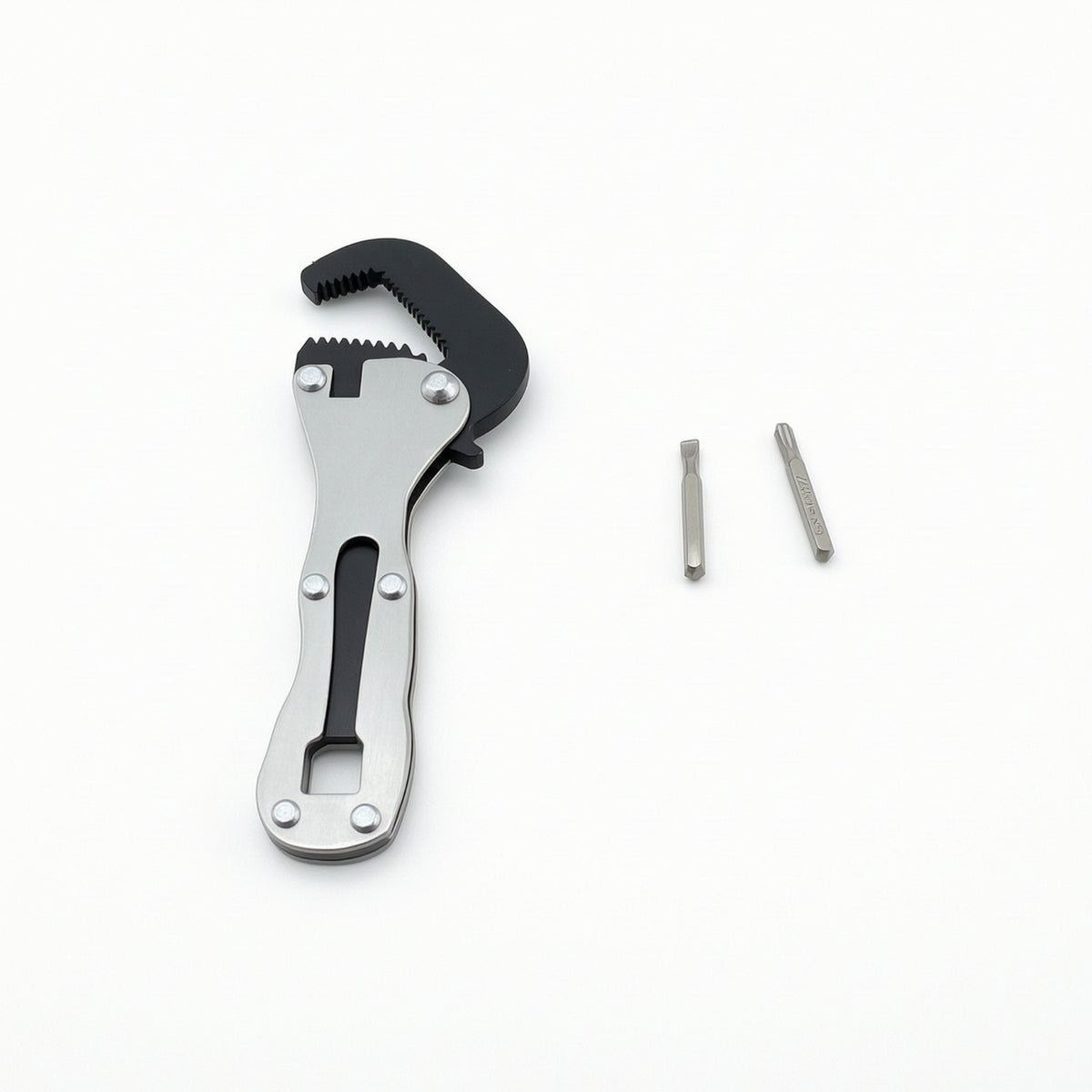 Micro Compact Adjustable Wrench Compact Wrench Portable Adjustable Spanner Lightweight for Mechanics, DIYers, Plumbers, Tight Confined Areas, Glove Box, Everyday Carry