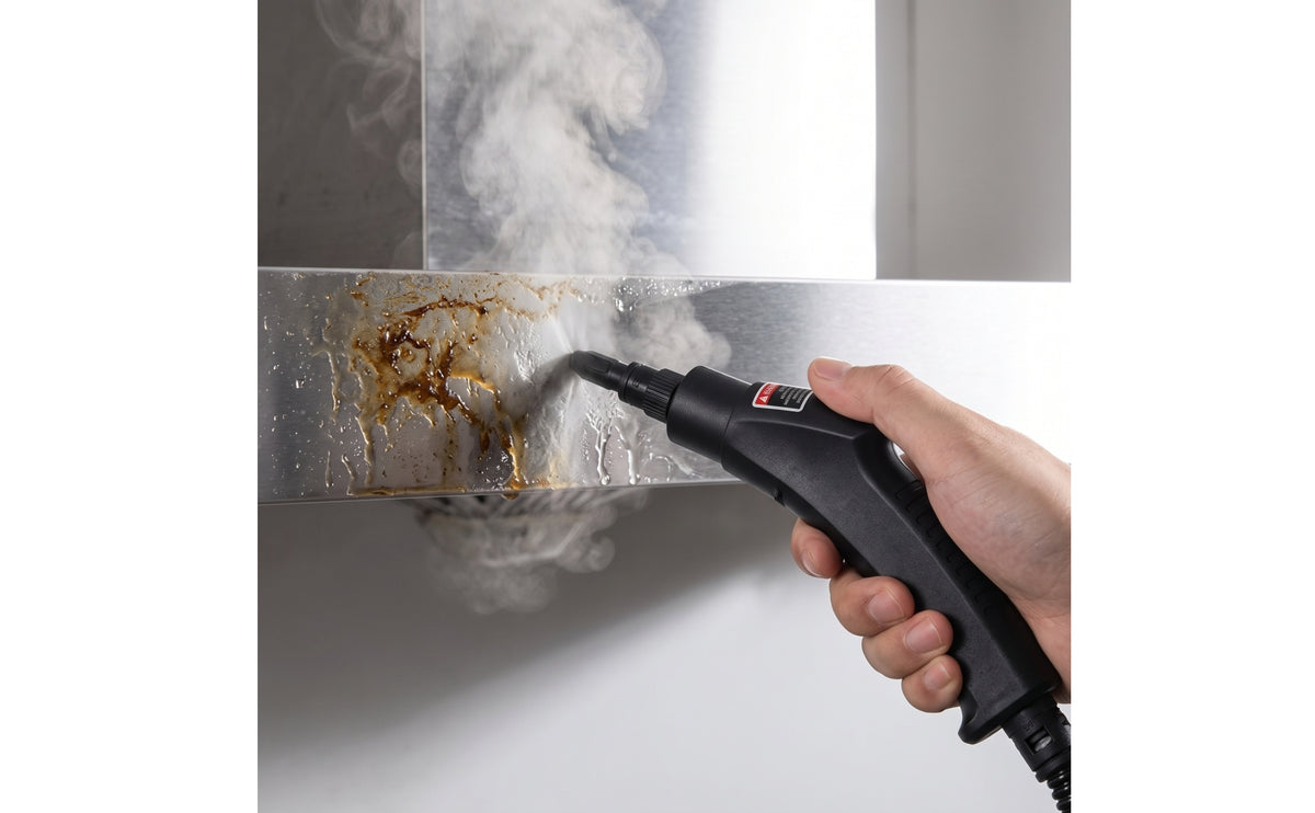 High-Temperature Handheld Steam Cleaner Compact Steam Cleaner with Attachments Lightweight Handheld Steamer with Accessories Ergonomic for Homeowners