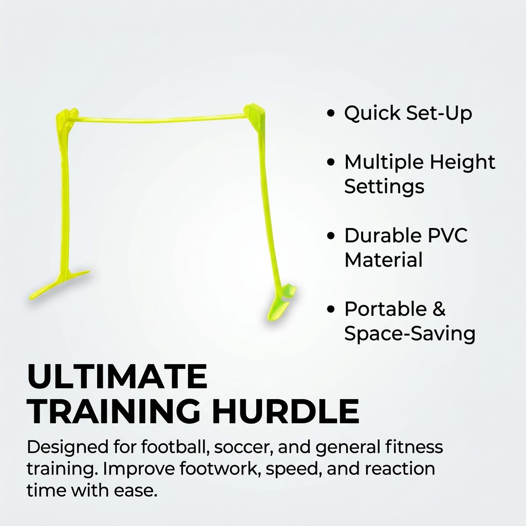 Adjustable Speed Training Hurdles, Soccer Speed Training Equipment, Portable Speed Training Equipment, Foldable Sports Training Hurdles