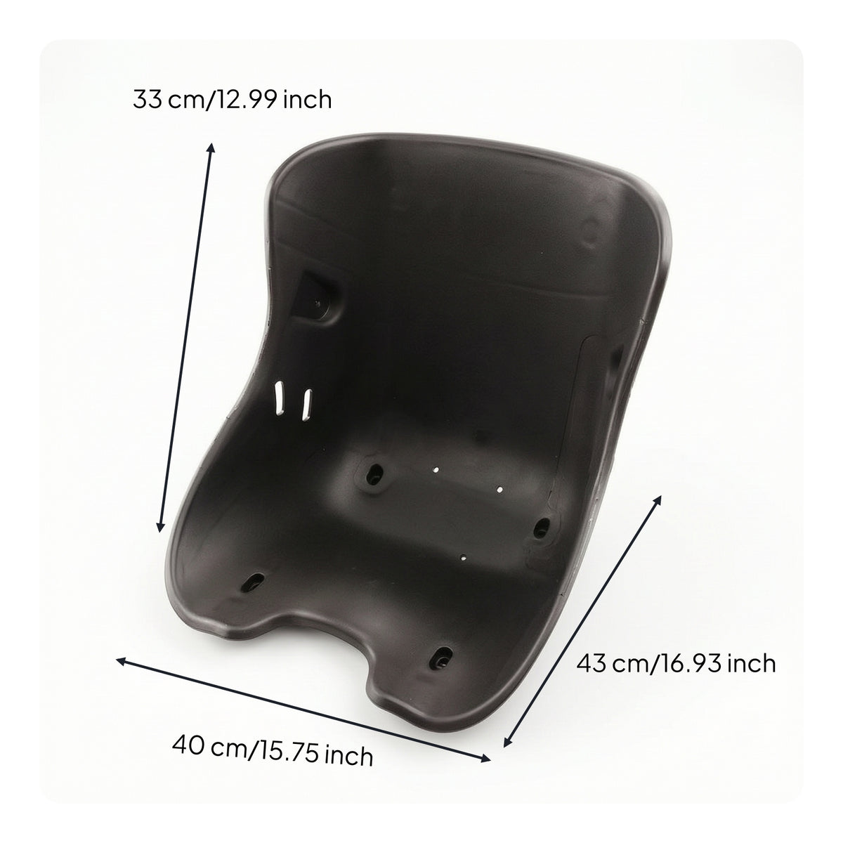 Go Kart Seat Molded Go-Kart Seat Contoured for Custom Vehicle Builders