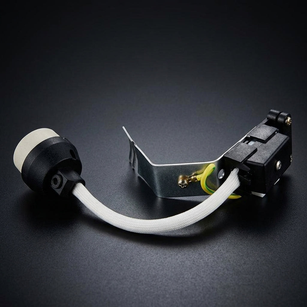 Junction Box with Terminal Block for GU10-STYLE Bulbs, Heat Resistant Electrical Connector for DIY Lighting, Wiring Box with Mounting Bracket