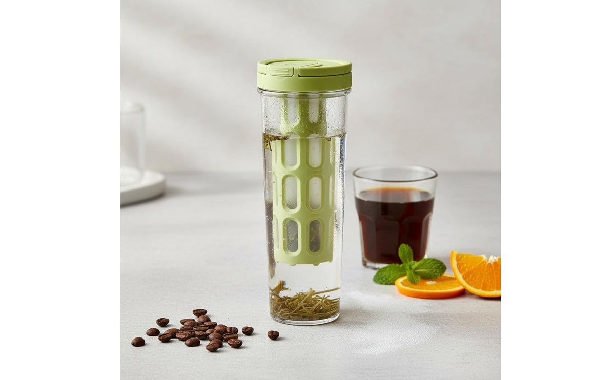 Cold Brew Coffee Brewer Versatile Cold Steep Pot with Strainer Iced Tea Pitcher Portable Handle Iced Tea Brewer Reusable
