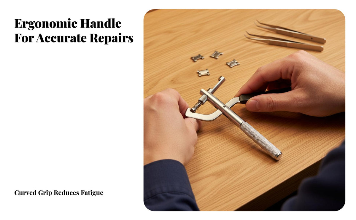 Watch Pin Remover Plier Sturdy Metal Watch Band Link Remover Strap Pin Removal Pliers Portable Bracelet Sizing Tool Easy to Use