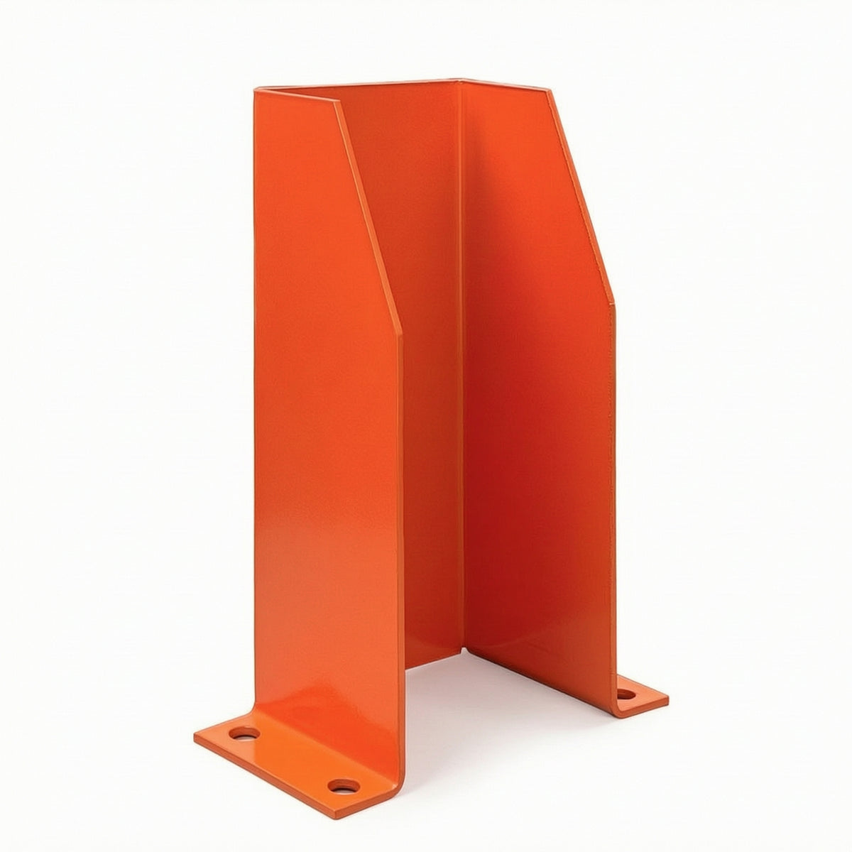 Storage Rack Guard Foot Industrial Warehouse Storage Rack Guard with Mounting Base Impact Resistant Column Protector for Officers