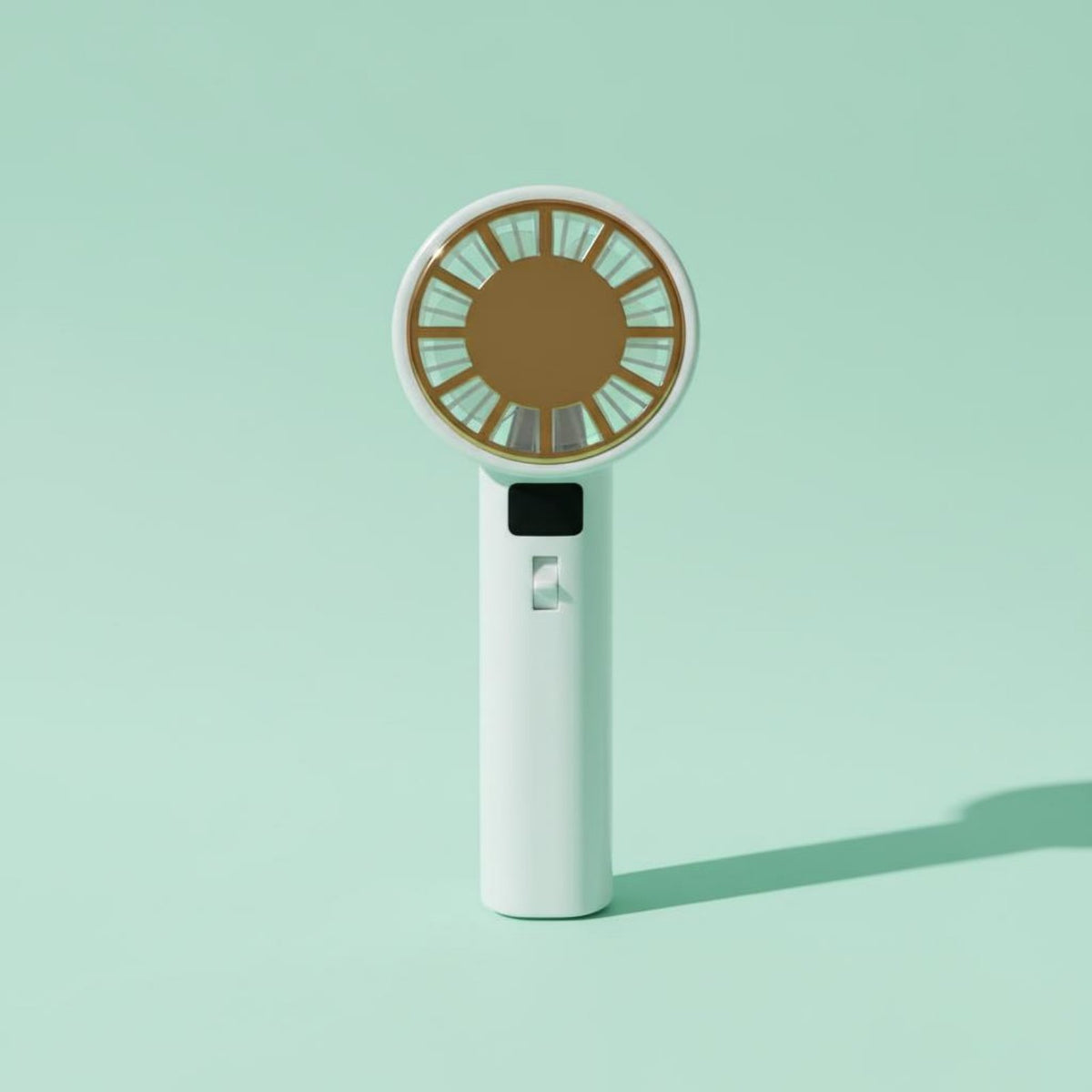 Handheld Cooling Fan Portable Ice Cooling Fan Adjustable Speed for Travel, Outdoor, Camping