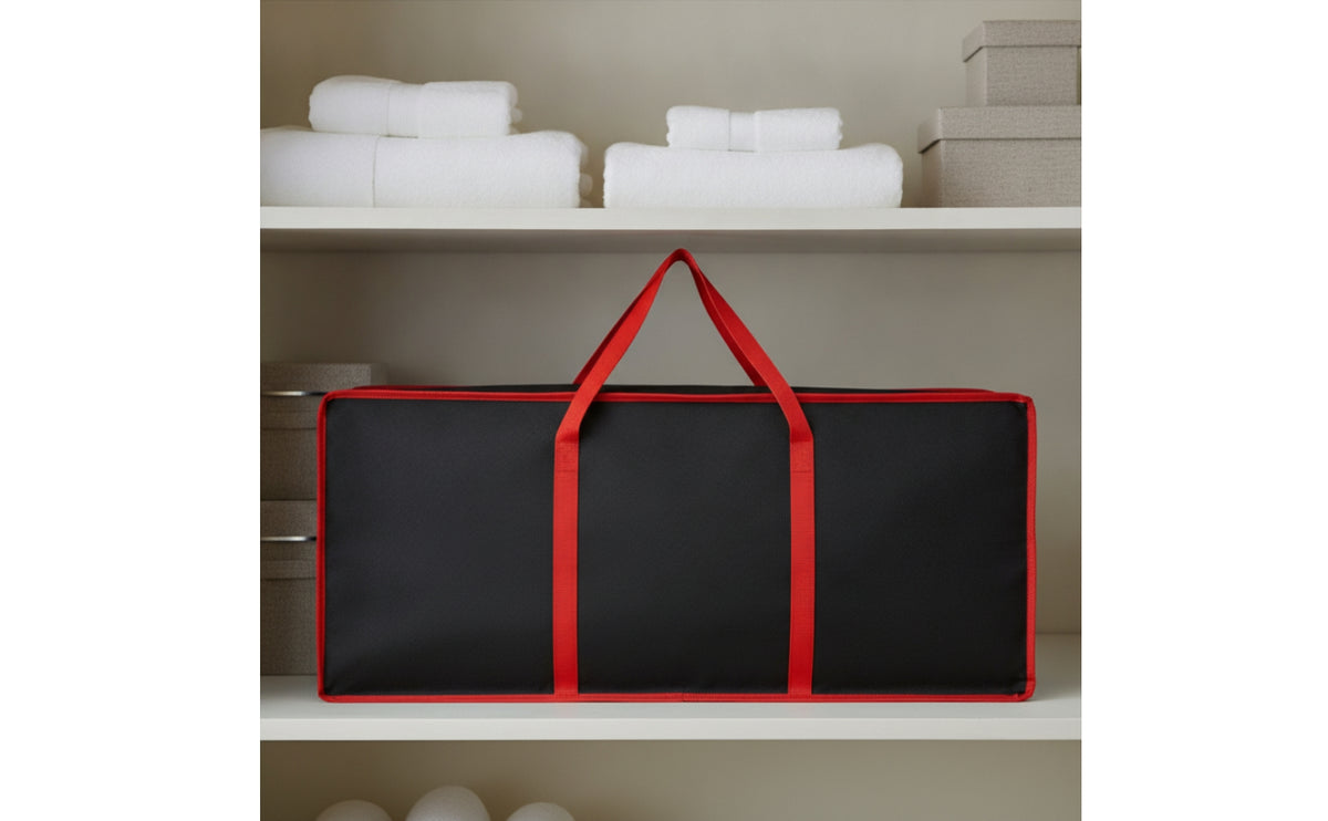 Zippered Wrapping Paper Storage Bag Slim Gift Wrap Storage Bag Portable Flat for Moving