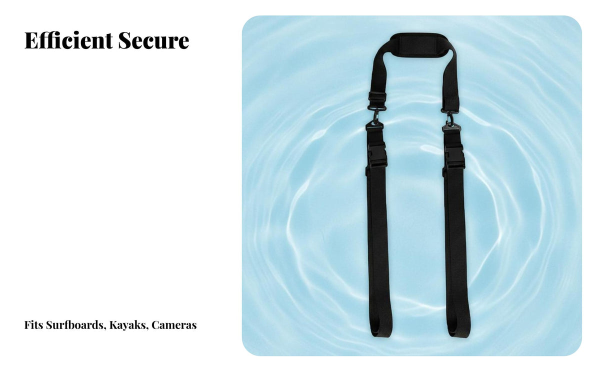 Paddleboard Carrying Strap Streamlined & Portable Paddle Board Carry Strap Kayak Transport Carrier Sturdy Duty Kayak Carrier