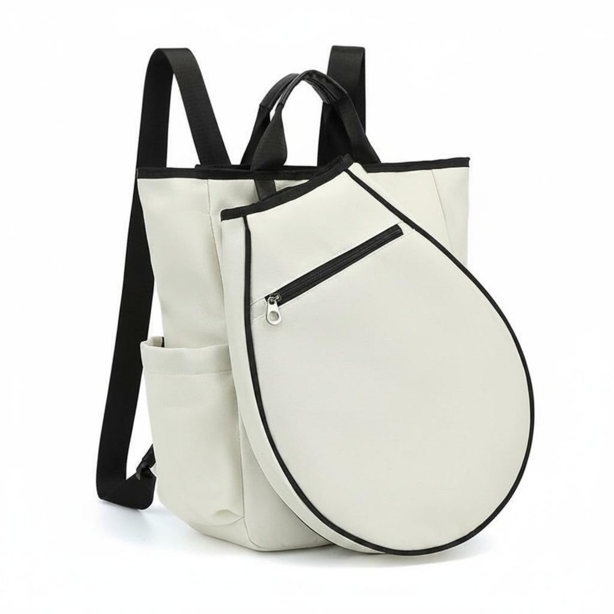 Tennis Bag Waterproof Badminton Bag Water Resistant Canvas Racket Backpack