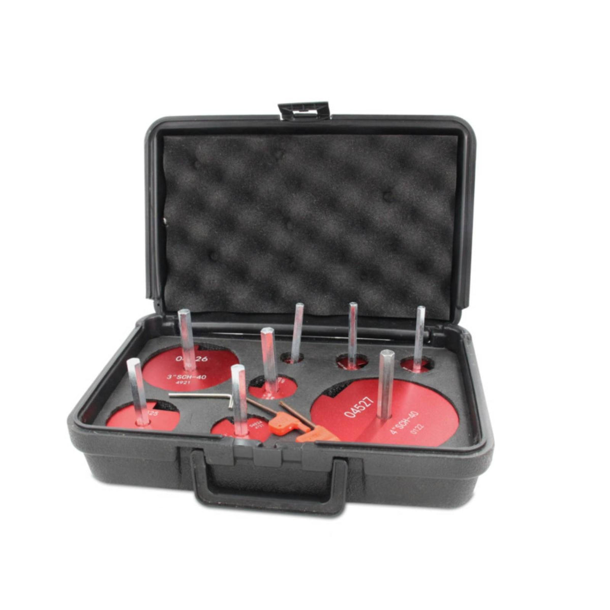 8 Pieces Pipe Fitting Reamer Kit Professional-Grade Socket Saver Set Plumbing Kit Precision-Machined Tool High-Strength