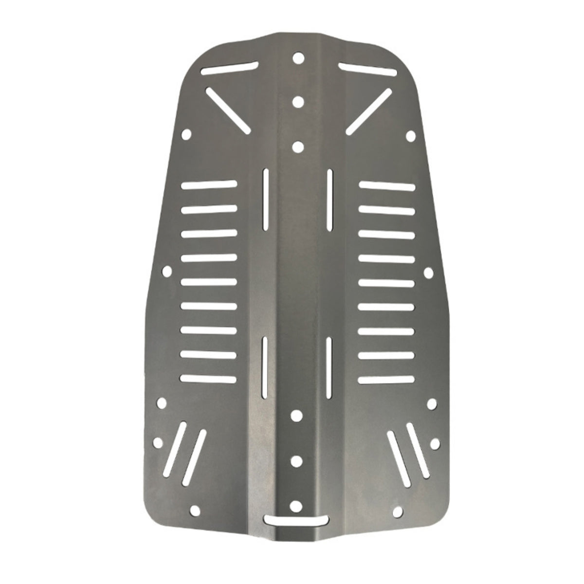 Backplate Contoured Harness Backplate Slotted for Technical Divers