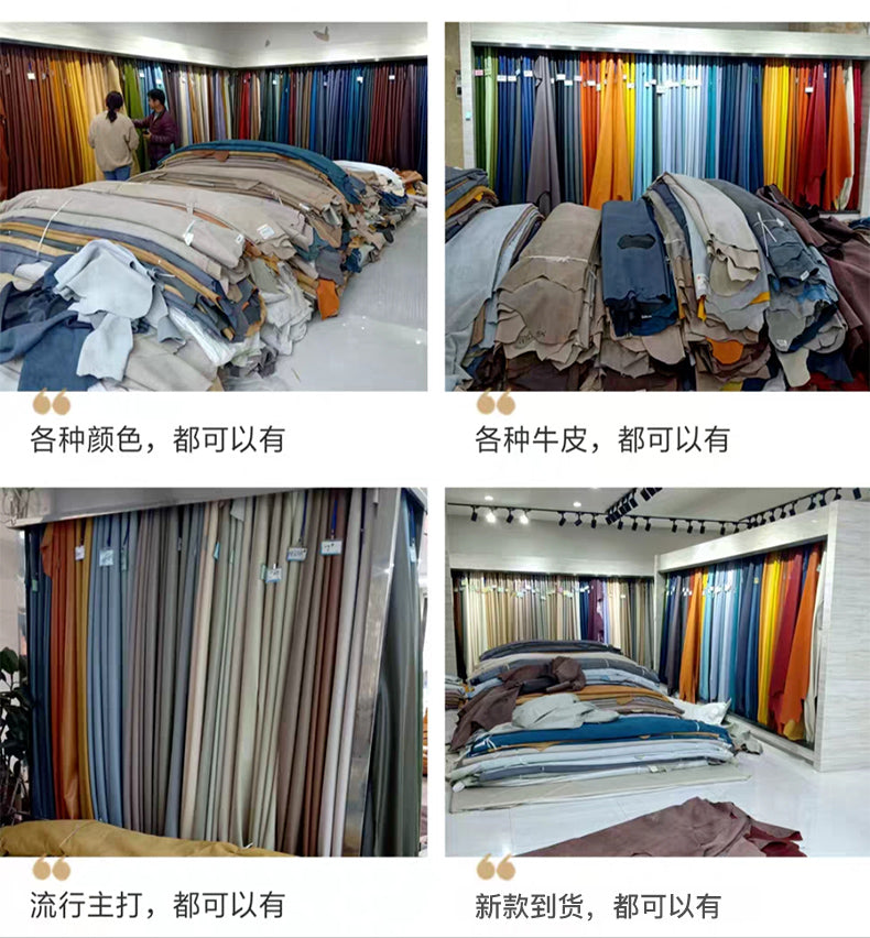 罗伊头层牛皮沙发凳家用换鞋凳客厅实木小真皮墩凳子搁脚化妆矮凳 焦糖 色