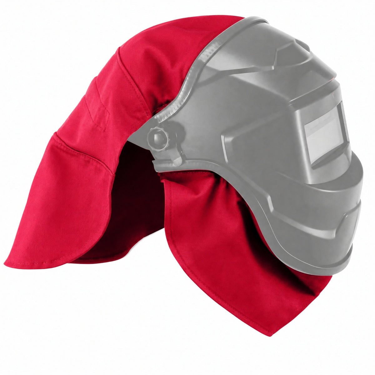 Welding Helmet Cover and Helmet Bib Set Spatter-Repelling Welding Accessories Guard for Welders