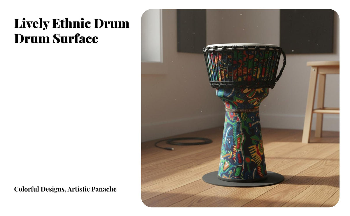 Tunable Rope-Tuned Djembe Lightweight African Drum Easy to Play Percussion Instrument Rich Sound Spectrum for Beginners, Musicians, Music Enthusiasts, Home Practice, Jam Sessions, Live Performance, Outdoor Gatherings