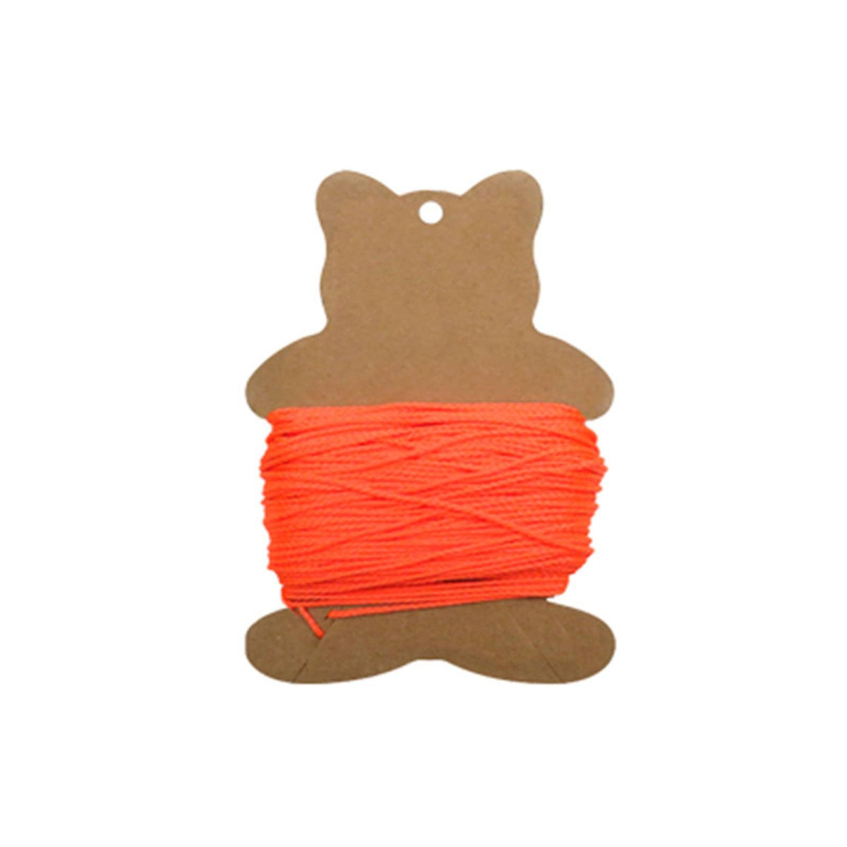 Die-Cut Winding Card Flat Cord Organizer Compact Thread Card Lightweight for Crafters, Diyers, Craft Rooms, Tackle Boxes