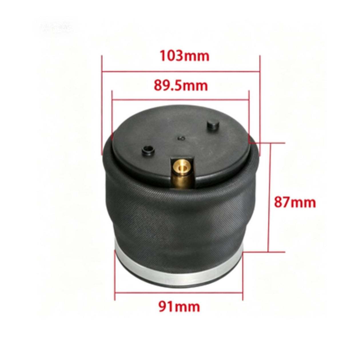 Truck Seat Air Damping System Spring Shock Absorption Truck Seat Air Damping System Spring Bag Direct Replacement Easy