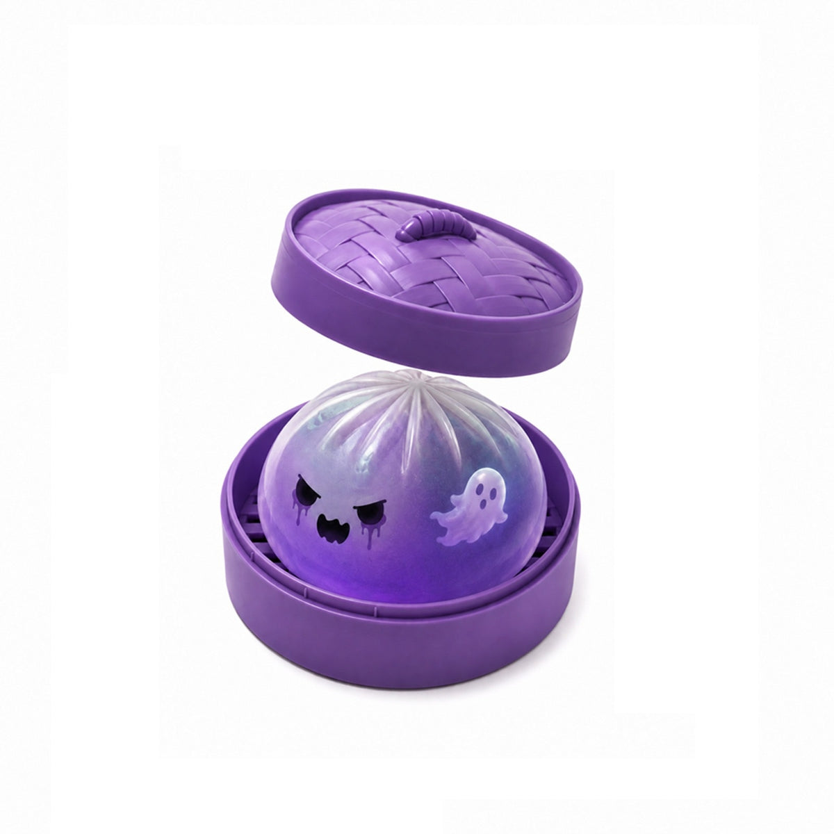 Dumpling Press Toy Stress-Relief Squishy Dumpling Toy Spooky Satisfying for Children, Halloween, Desk