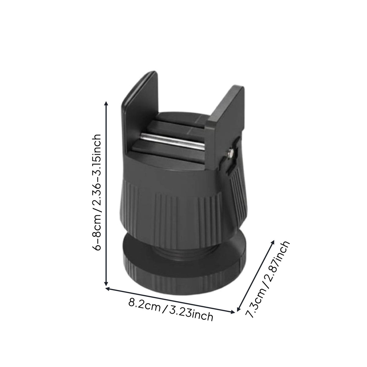 Adjustable Furniture Leg Riser Anti-Slip Heavy Duty Table Elevator Noise Reducing Clamp on Bed Lift
