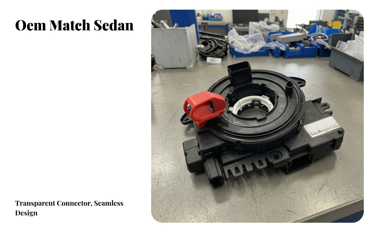 Direct Replacement Steering Angle | built-in Connector Housing, Secure Red Locking Tab, Steering Angle Assembly, for Automotive Repair