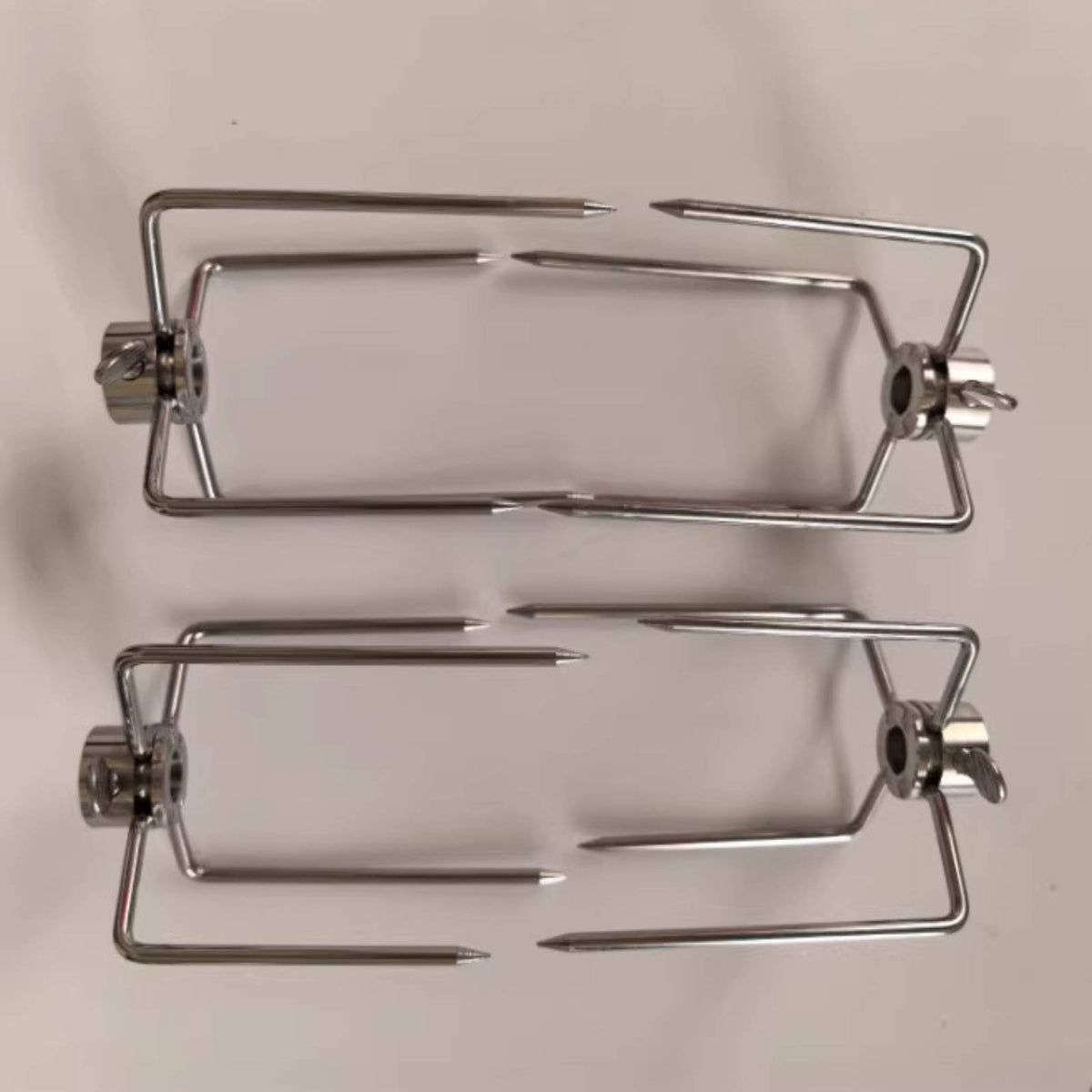 Adjustable Length Electric Rotisserie Kit Universal Rotisserie Kit with Electric Motor Powerful Easy to Use for Backyard Grilling