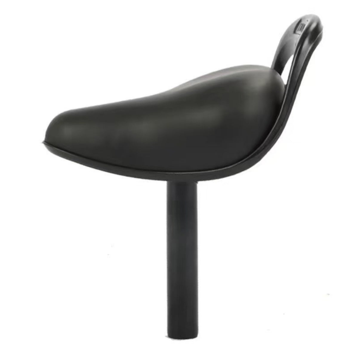 Child Bike Seat Saddle Replacement Padded Bike Saddle with Handle Easy Installation Cycle Seat with Seatpost for Young Children