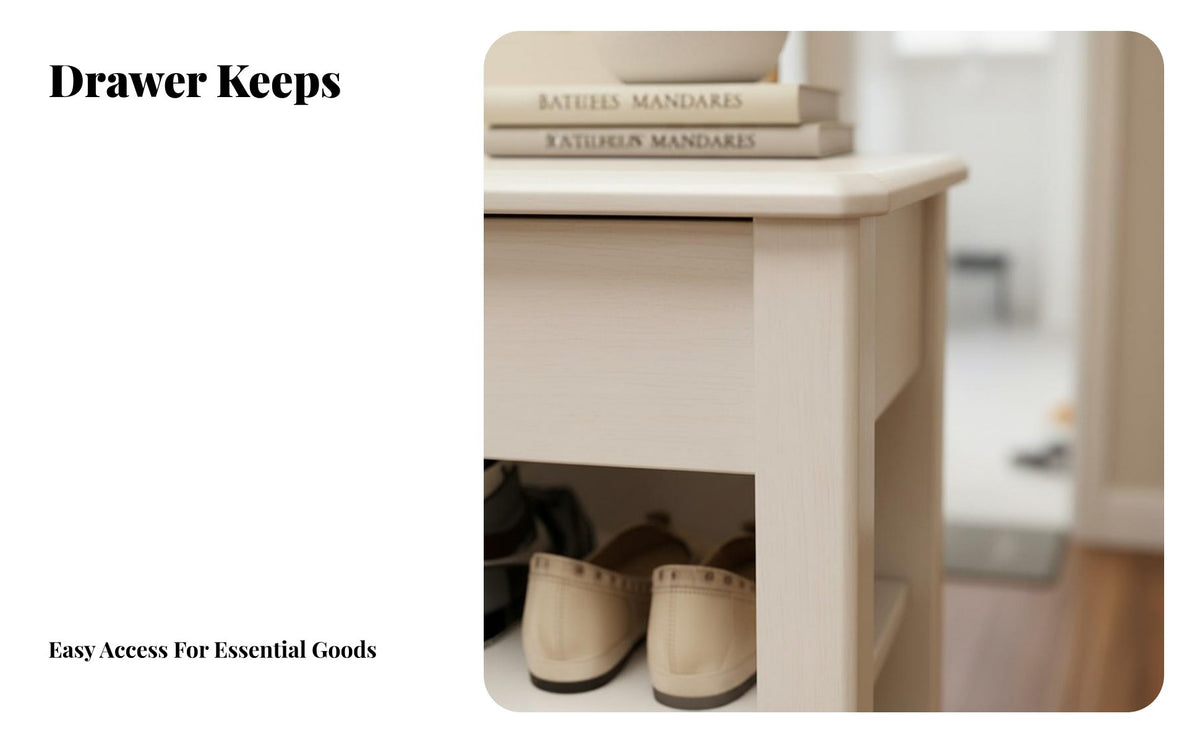 High Capacity Multi-Layer Wooden Shoe Rack Long-Lasting Shoe Storage Cabinet with Drawer Space Saving Easy Assembly for Families, Homeowners, Adults, Hallway, Bedroom, Living Room, Closet