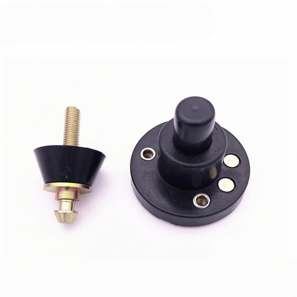 Cylindrical Round Collision Lock Threaded Collision Lock Metal Latch Assembly with Striker for Mechanics, Engineering Vehicles, Loaders, Maintenance