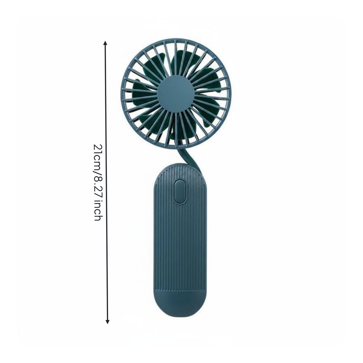 3-in-1 Design Neck Fan USB Rechargeable Handheld Fan Quiet Operation Personal Appliance Lightweight for Outdoor