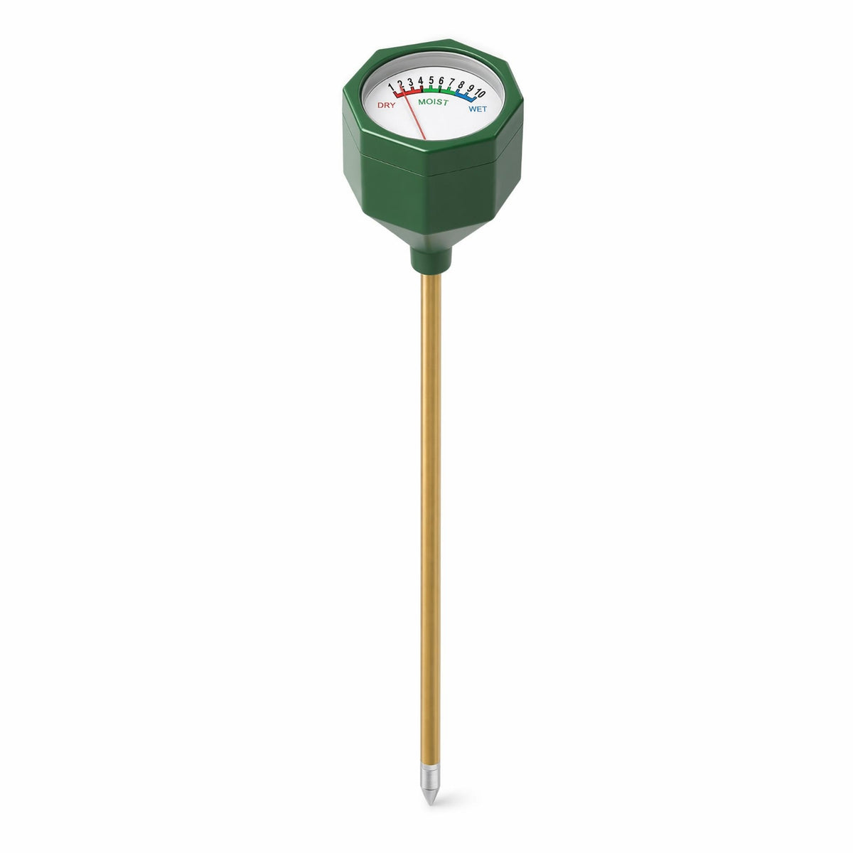 Manual Soil Moisture Meter with Sensor Battery-Battery-Less Soil Moisture Tester Accurate Gauge Exact for Potted Plants, Gardens