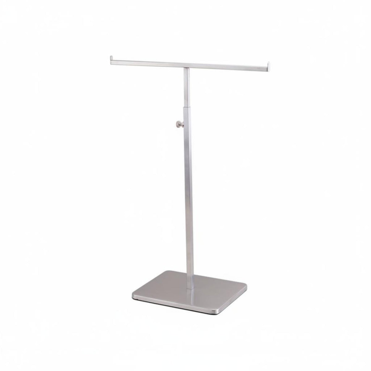 T Bar Purse Display Stand Sturdy Construction T-Shaped Display Stand Countertop Hanging Rack Non-Slip Design for Craft Fair