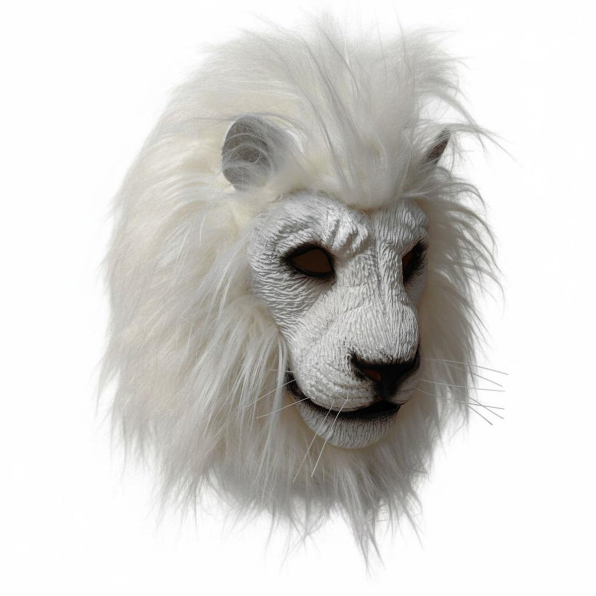 Lion Headpiece Furry Mane Full Head Lion Headpiece Costume Accessory for Adults, Cosplay
