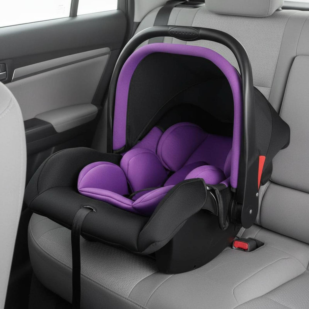 Infant Carrier Universal Fit Portable Adjustable Handle Rear-Facing Infant Carrier for Infants, Newborns