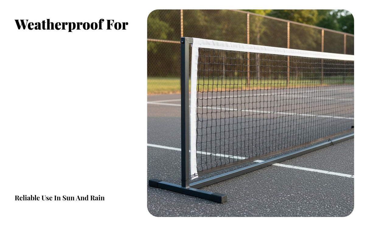Pickleball Replacement Net Standard Size Pickleball Net Easy Installation Athletic Gear for Outdoor, Backyard, Driveway