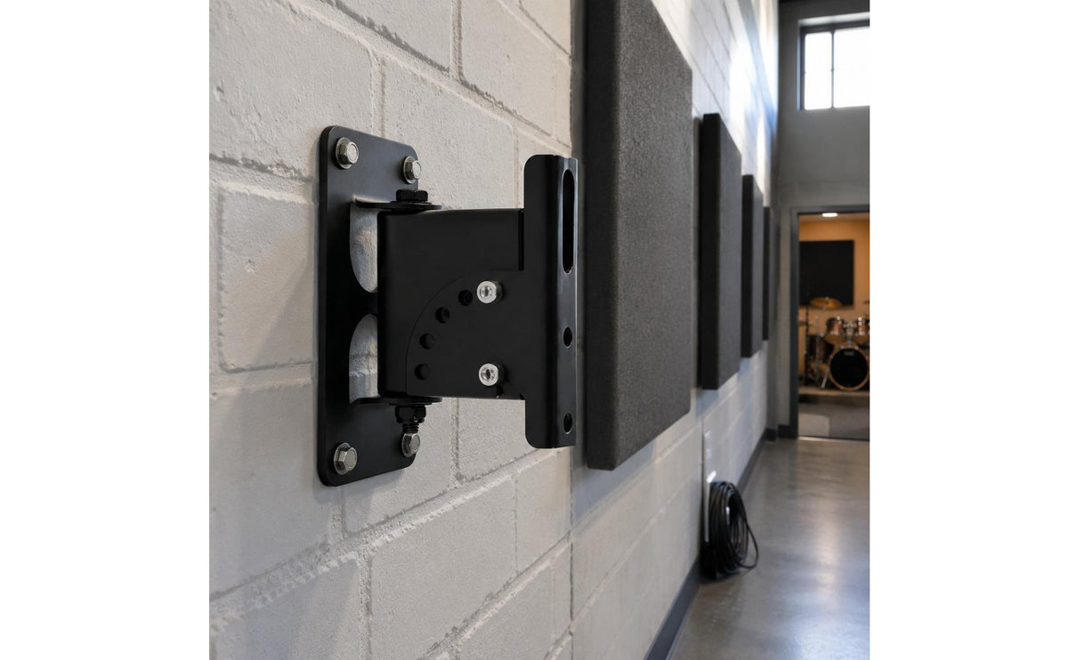 Speaker Wall Mount Easy Installation Speaker Wall Bracket Audio Accessory Universal Fit Compact Design for Meeting Room