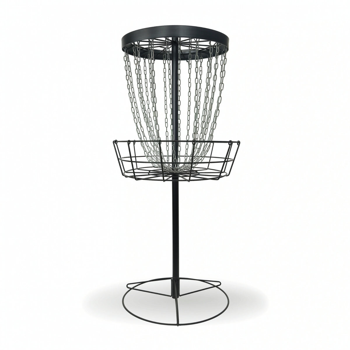 Disc-Catching Basket with Chains Compact Disc-Catching Basket Target Sports Gear for Park
