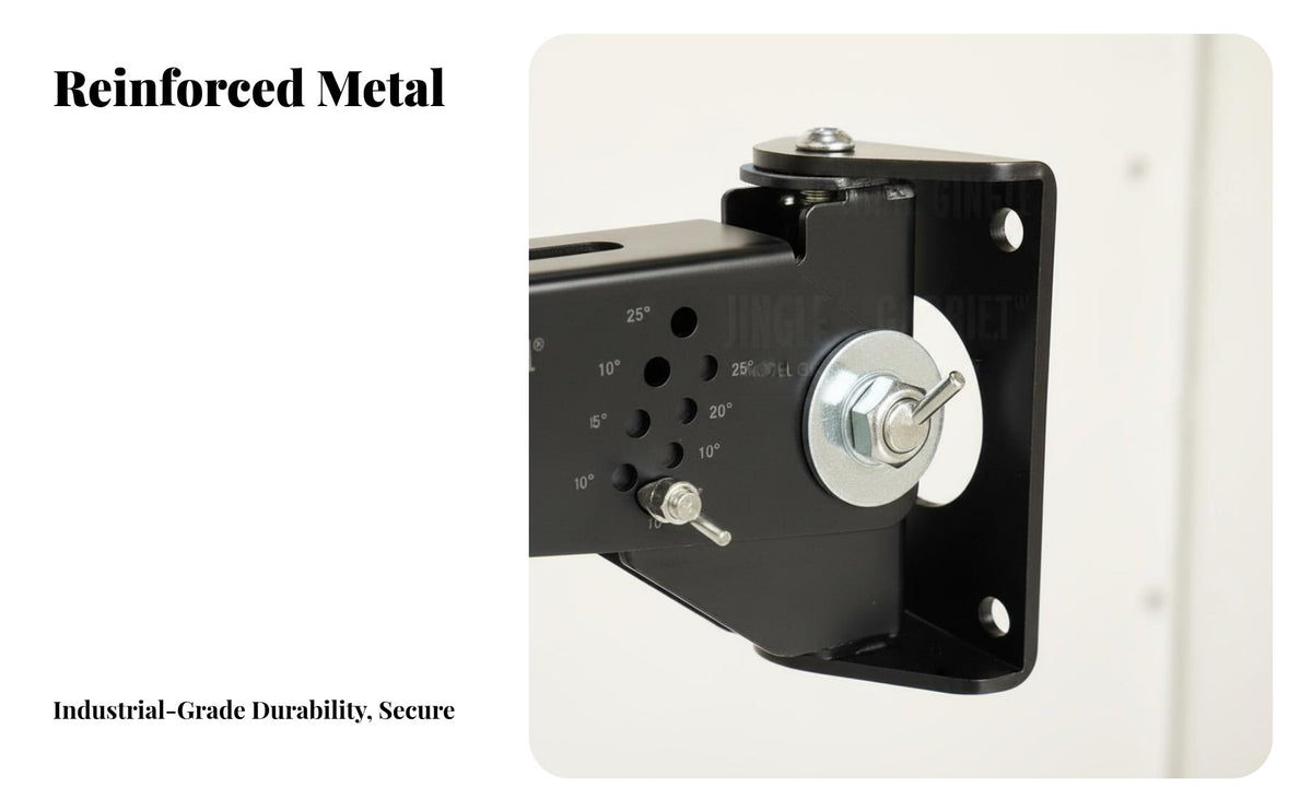 Universal Fit Wall Mount Speaker Bracket Professional Grade PA Speaker Wall Mount High Load Capacity Heavy Duty Audio Bracket Solid Steel Construction for DJs, Home Theater Enthusiasts, Professionals, KTV, Stage, Studio, Bar